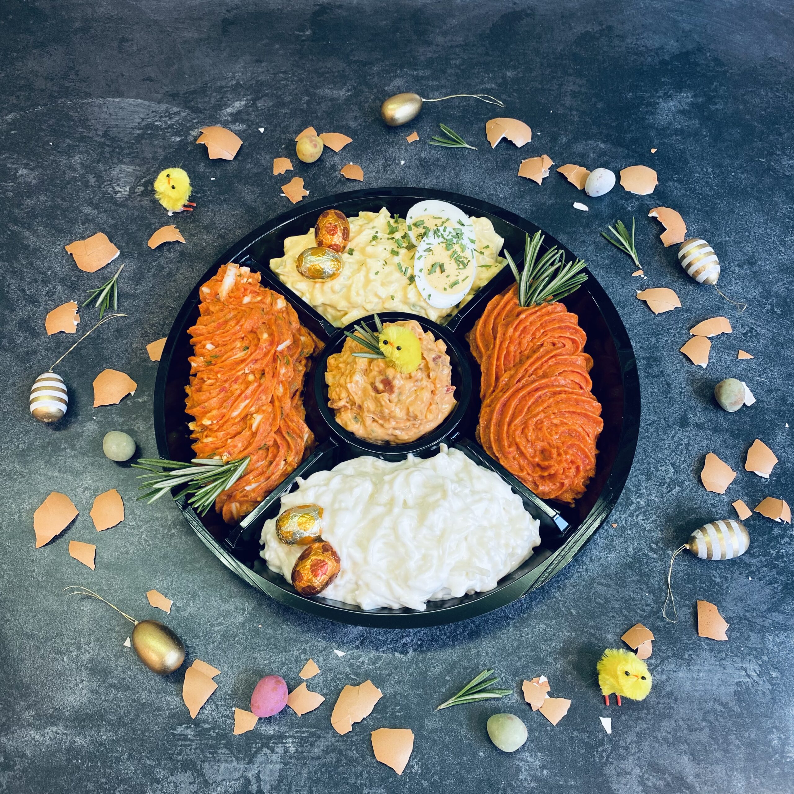 Brunch salade schotel