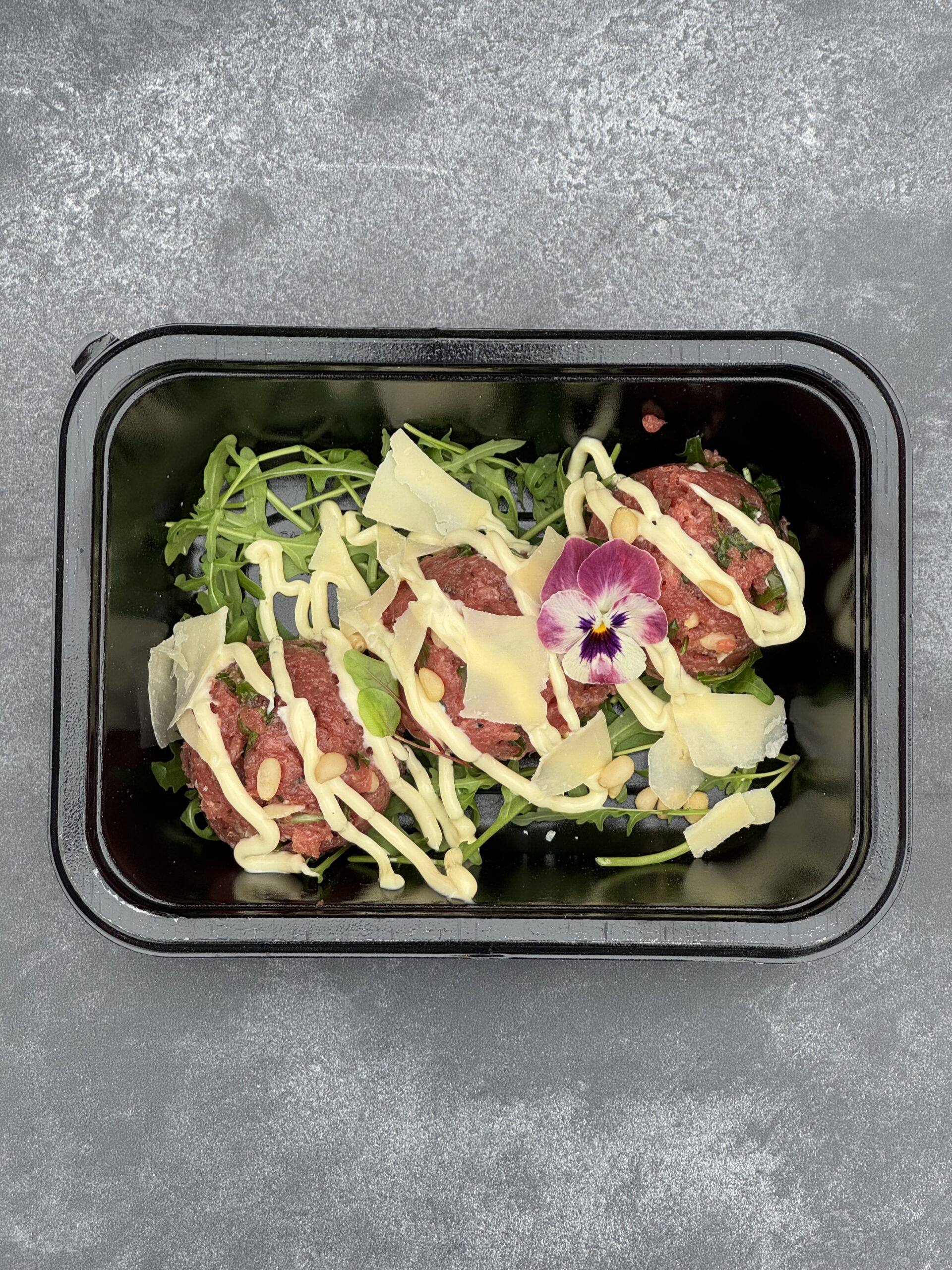 Carpaccio opgemaakt